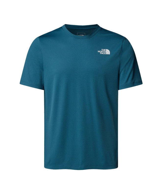 Camiseta Montanha The North Face from 24/7 S/S Reg Mallard Blue Homem