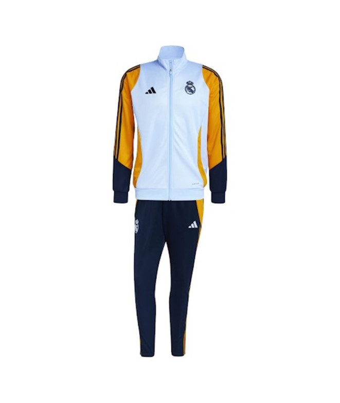 Survêtement Football Homme de Adidas Real Madrid 24/25 Bleu