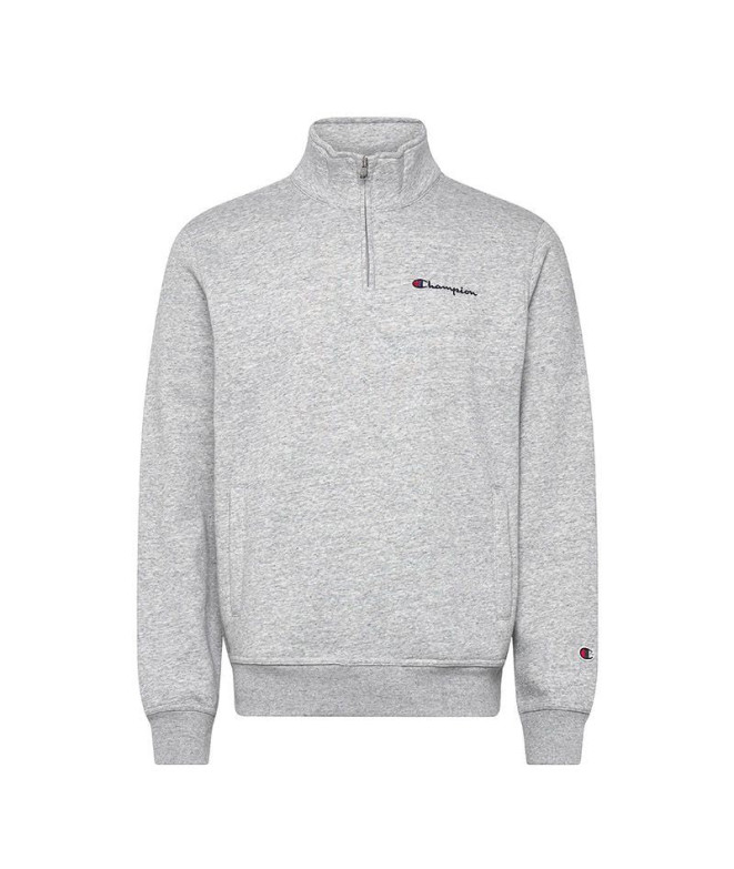 Sweat Champion Homme Sweatshirt semi-fermé gris