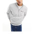 Sweat Champion Homme Sweatshirt semi-fermé gris