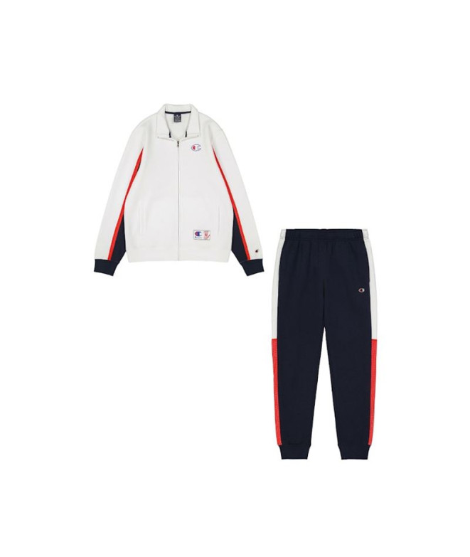 Chándal Champion Sweatsuit Hombre Blanco