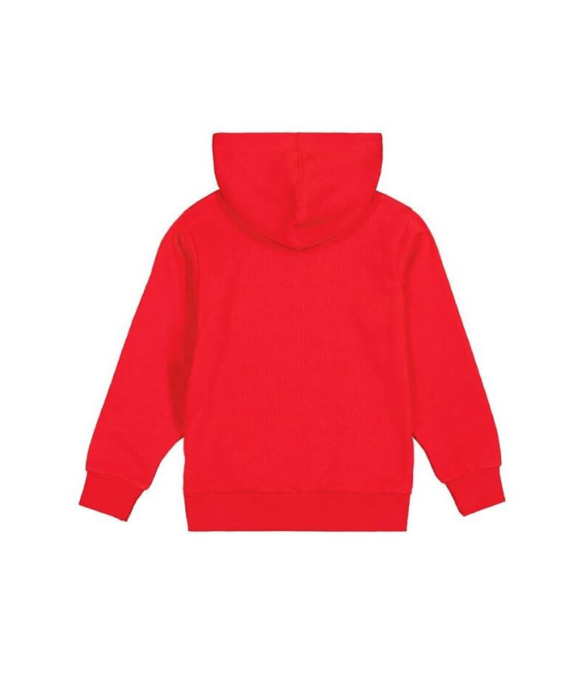 Moletom Champion Infantil Vermelho com capuz