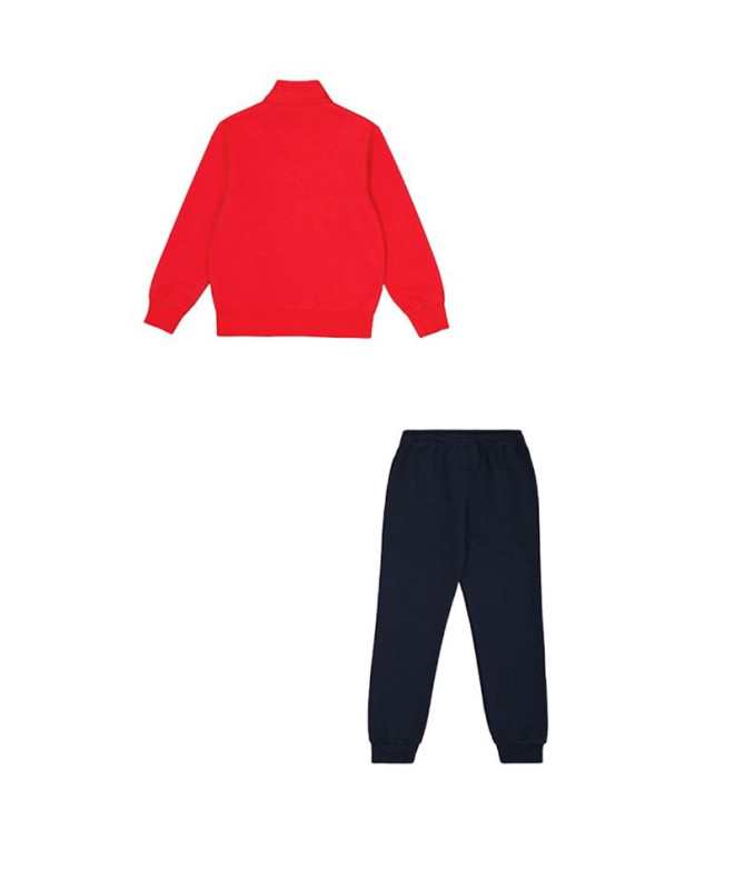 Conjunto Champion Infantil Fato de treino vermelho