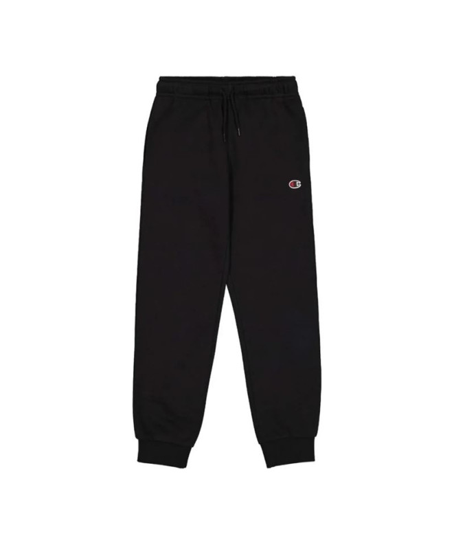 Pantalones Champion Rib Cuff Pants Hombre Negro