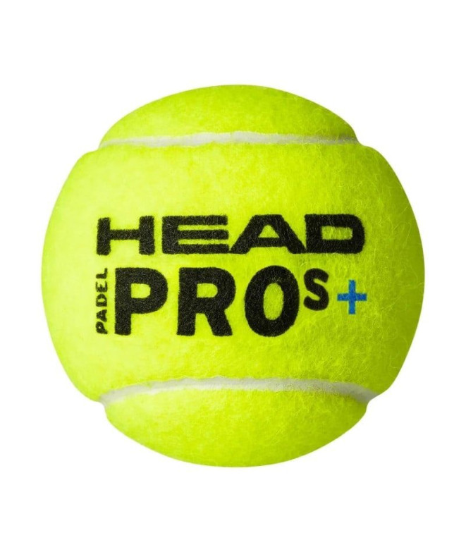 Bolas de Pádel Head 3B Pro S+ 6DZ Verão 24