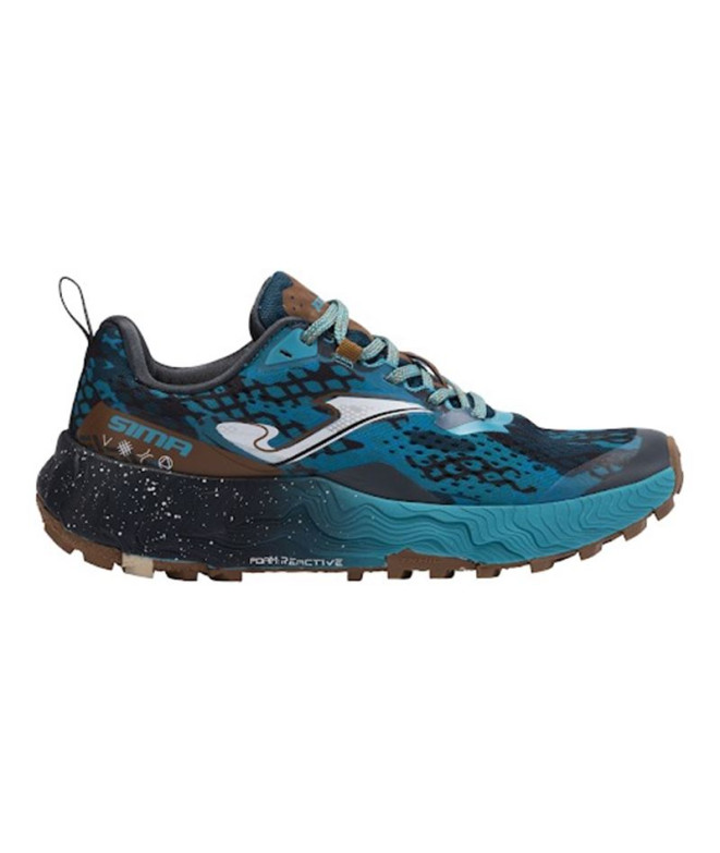 Zapatillas Joma Sima 2417 Hombre Azul Marrón