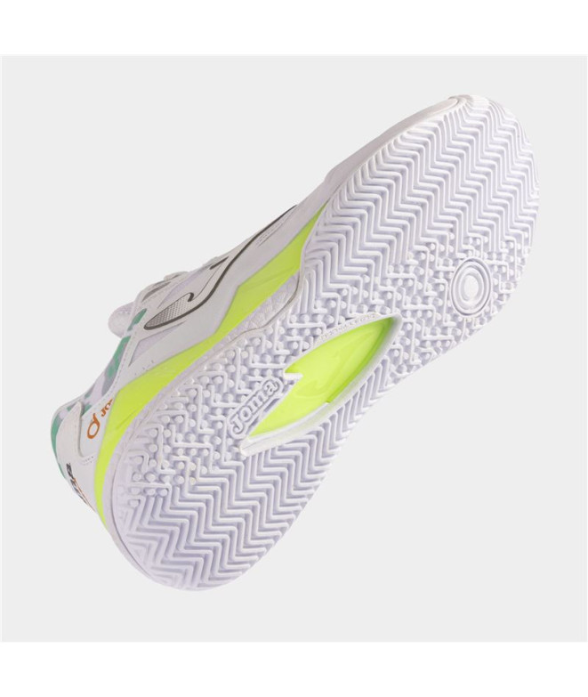 Zapatillas Joma Spin 2402 Mujer Blanco Verde