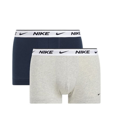 Cuecas Nike Homem Baú 2pk Marinha/Cinza