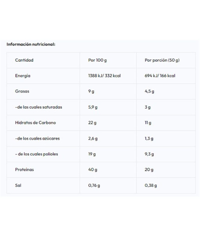Barre Weider 40% Prot. Barre Low Carb Chocolat