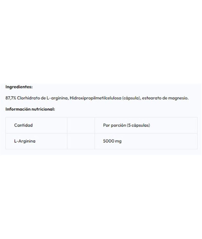 L-Arginine Weider Capsules