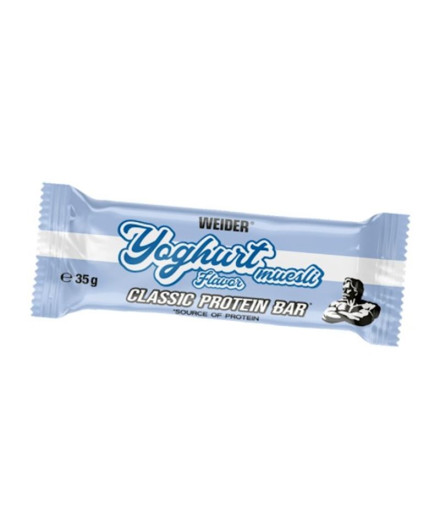 Barrita Energética Weider Yogurt-Muesli
