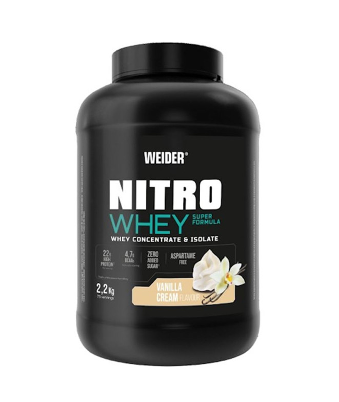 Nitro Whey Super Formula Weider Creme de Baunilha