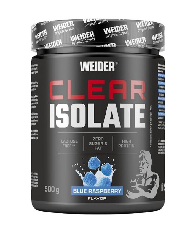 Clear Isolate Weider Blue Raspberry