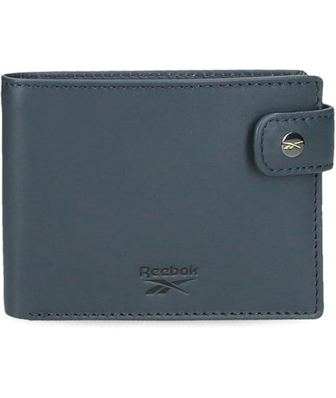 Cartera Horizontal Reebok Switch Azul Con Cierre De Click Azul