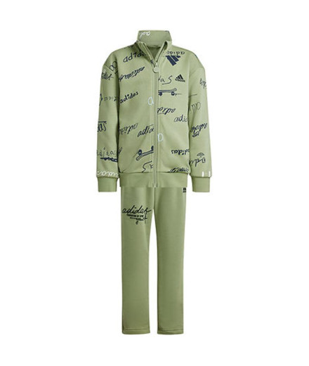 Chándal adidas Brand Love Little Infantil Verde
