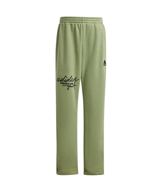 Chándal adidas Brand Love Little Infantil Verde