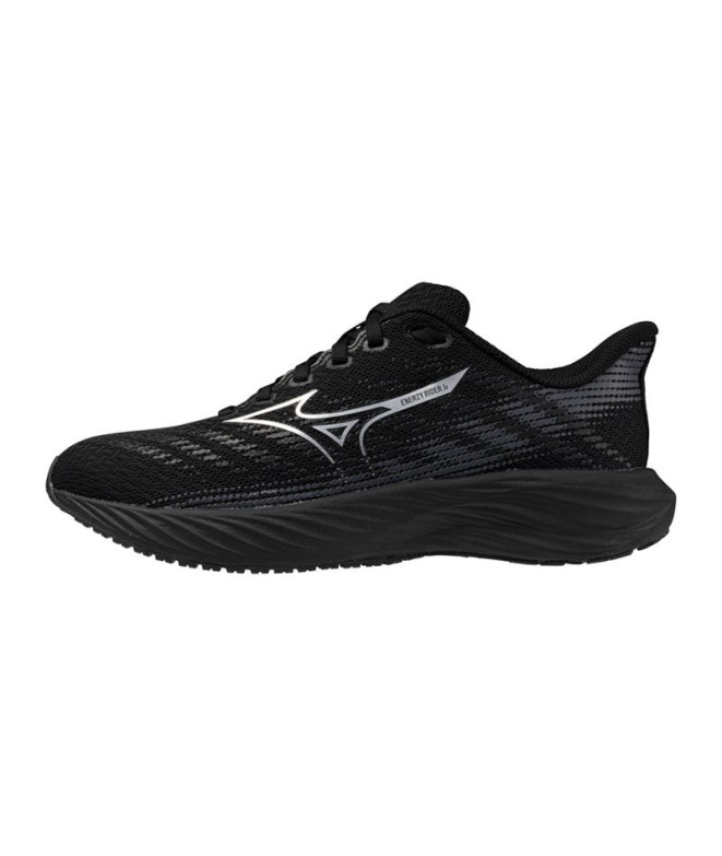 Chaussures Running Mizuno Rider Enfant de Enerzy Jr Black