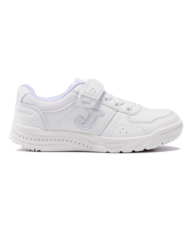 Zapatillas Joma Harvard 2202 Infantil Blanco