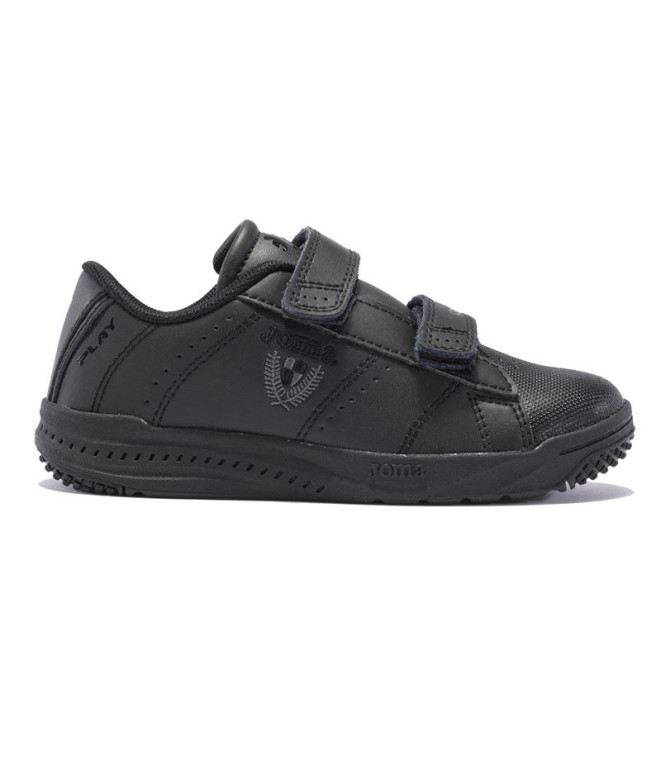 Zapatillas Joma Play 2101 Infantil Negro