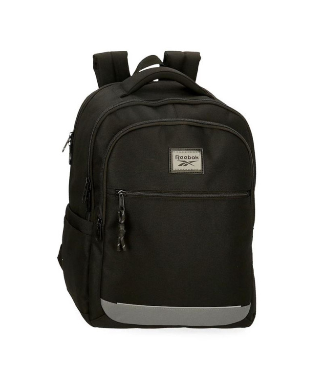 Mochila Portaordenador Reebok dexter Dos Compartimentos 44 cm Negro Negro