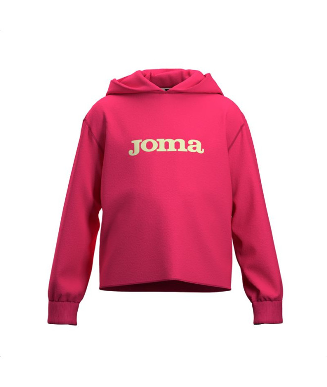 Moletom Joma Infantil Capuz Novo Metaverso Rosa