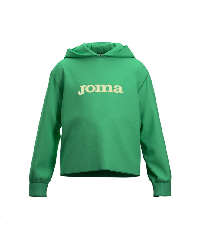 Moletom Joma Infantil Capuz Novo Metaverso Verde