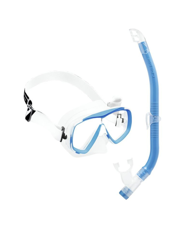 Kit Enfant Cressi Estrella Vip Transparent/Bleu