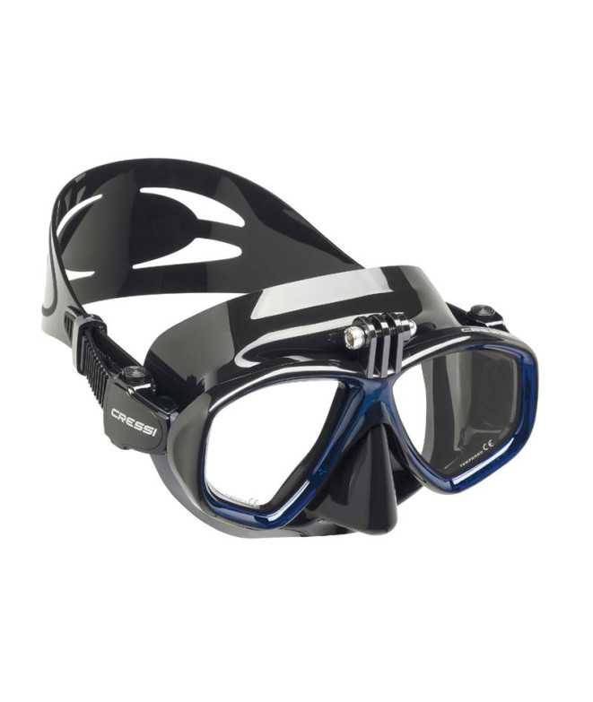 Cressi Action Mask Gris/Bleu