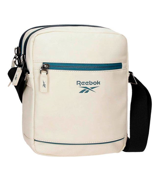 Reebok Mala a tiracolo Cincinnati Portatablet Dois compartimentos Branco Branco