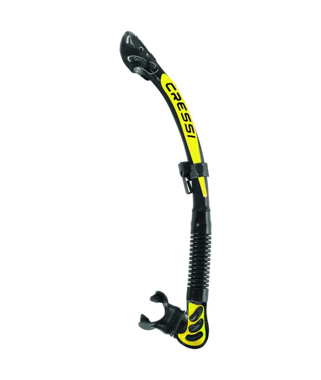 Tubo Cressi Alpha Ultra Dry Gris/Negro
