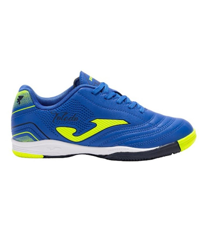 Chaussures de Football Sala Joma Enfant Toledo 2404 Royal Indoor