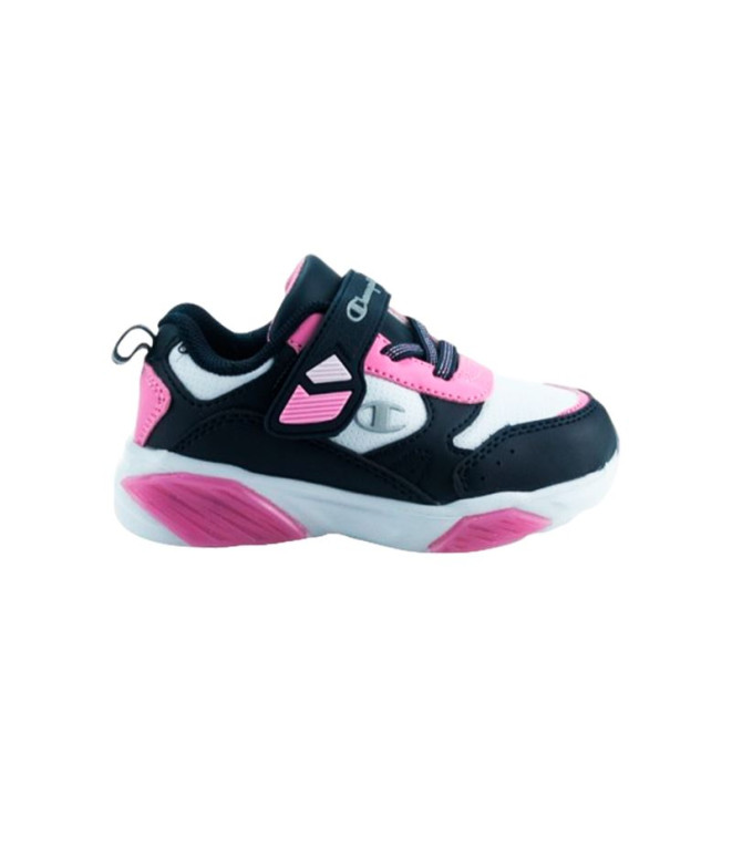 Zapatillas Champion Wave Pu G Td Low Cut  Infantil Blanco