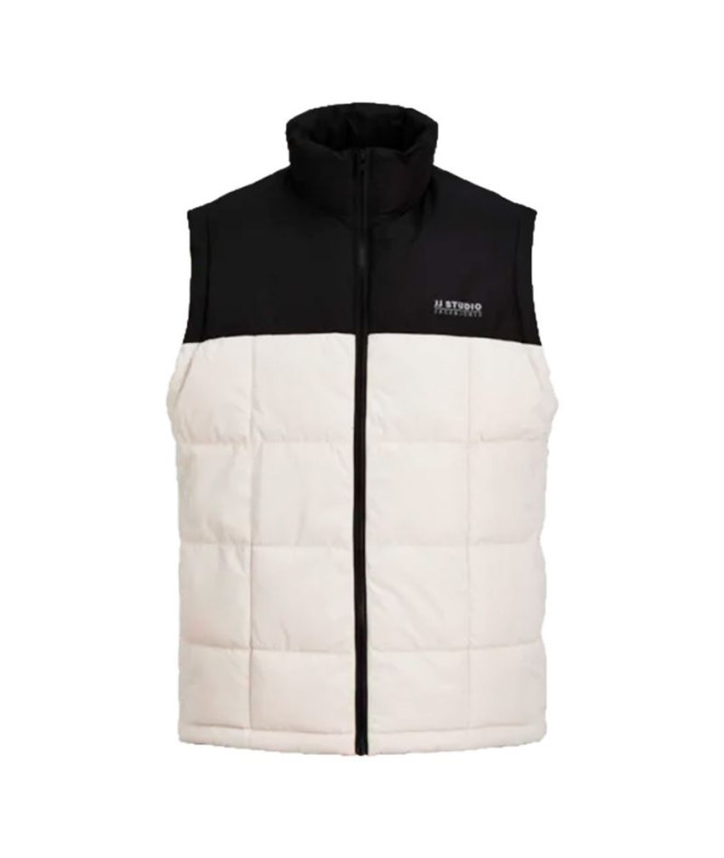 Gilet Jack and Jones Jjben Square Moonbeam Homme