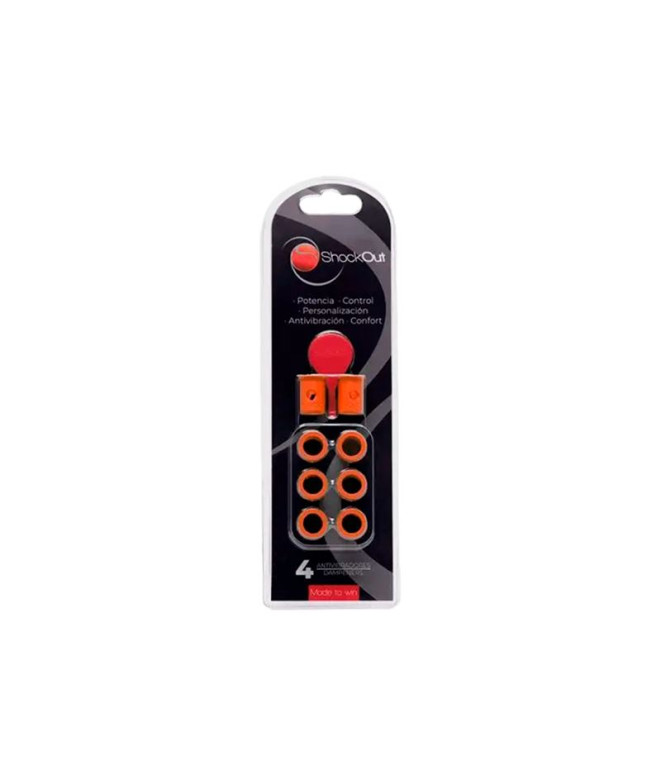 Antivibradores de Pádel Shockout Naranja