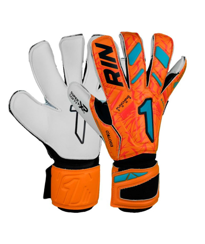 Gants de portero Rinat Egotiko Avenger Prime Orange/Blanc