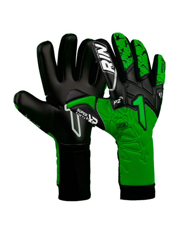 Gants de portero Rinat Xtreme Guard Dominius Prime Vert/Noir