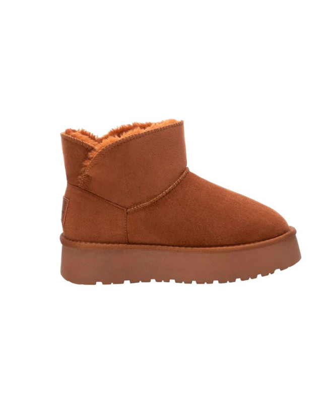 Mulher Botas de tornozelo XTI Camel