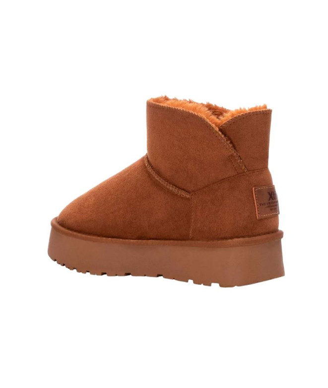 Mulher Botas de tornozelo XTI Camel