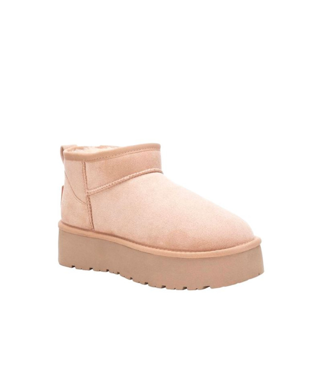 Mulher Botas de tornozelo XTI Bege