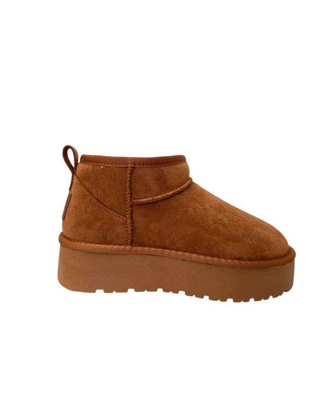 Mulher Botas de tornozelo XTI Camel