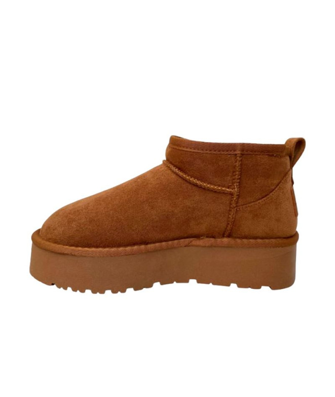 Botin XTI Mujer Camel