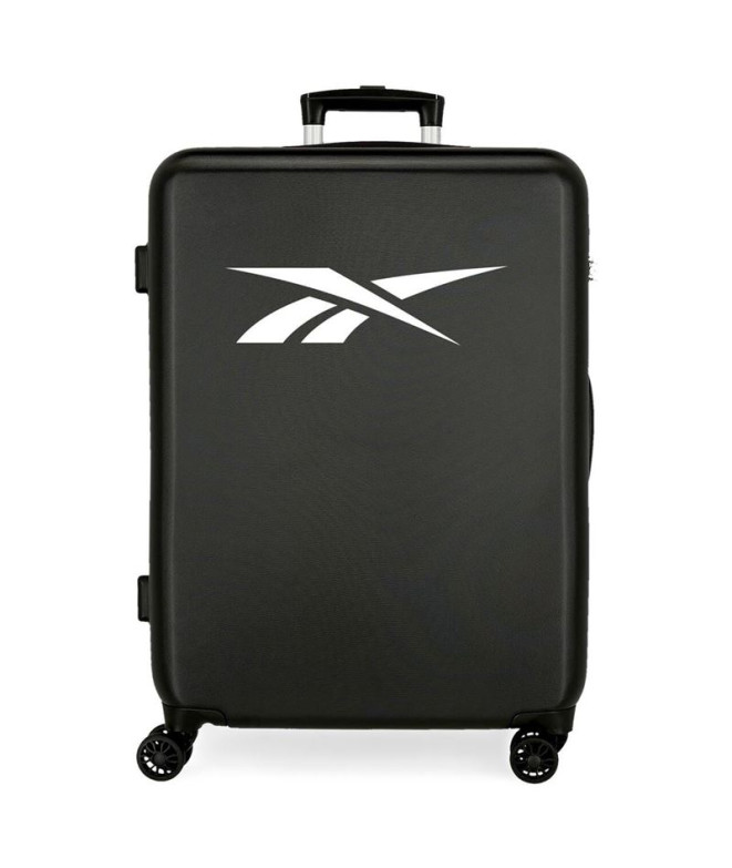 Valise Reebok Medium Portland Rigide Noir 68 cm