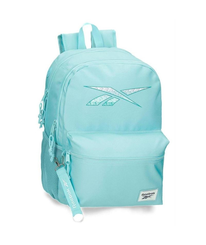 Mochila Reebok Escola Ann 44 Cm Turquesa