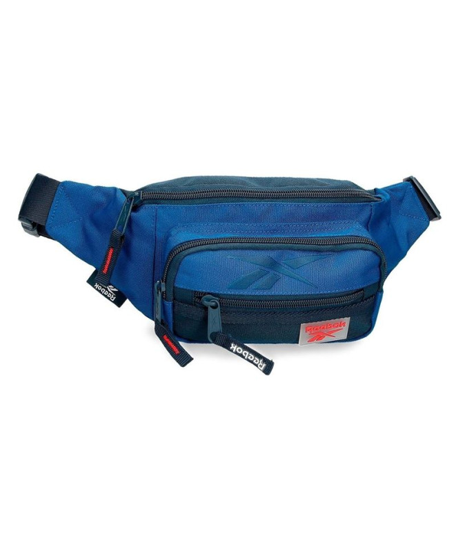 Bolsa de cintura Reebok Atlantic com bolso frontal Azul