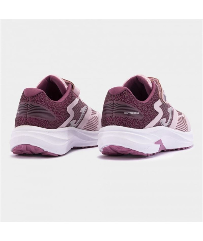 Sapatilhas Joma Infantil Speed 2413 cor-de-rosa