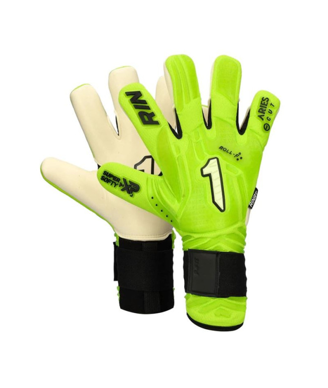 Guantes de portero Rinat Aries Némesis Prime Verde