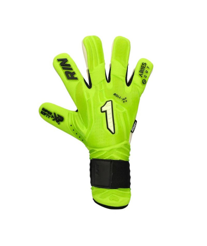 Luvas de goleiro Rinat Aries Némesis Prime Verde