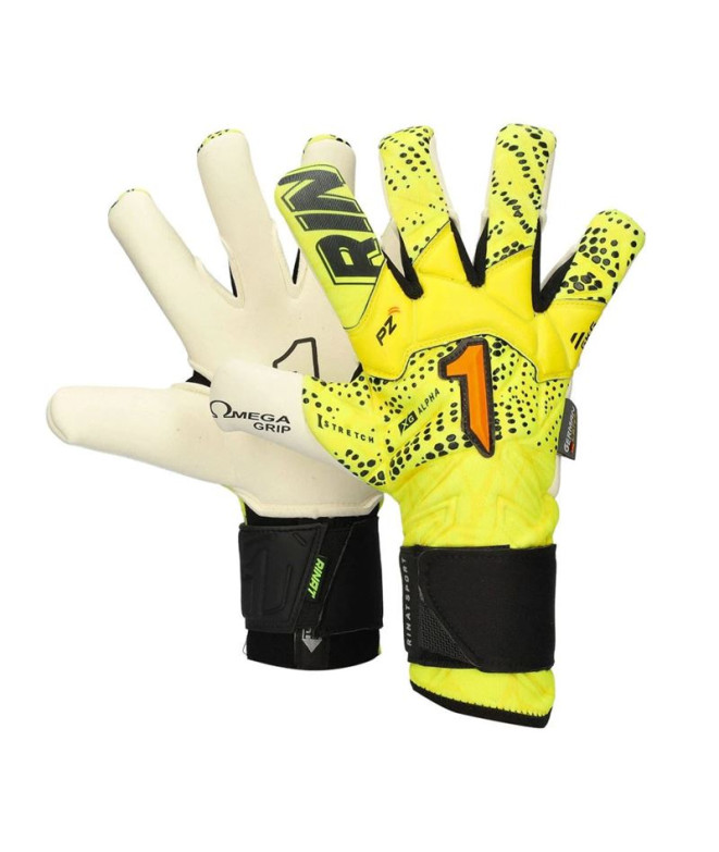 Gants de portero Rinat Xtreme Guard Dominius Alpha Jaune/Blanc