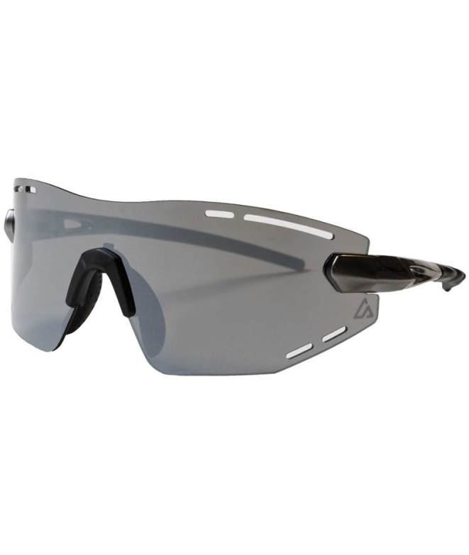 Gafas de sol de running Easun Armour Silver chrome frame/silver