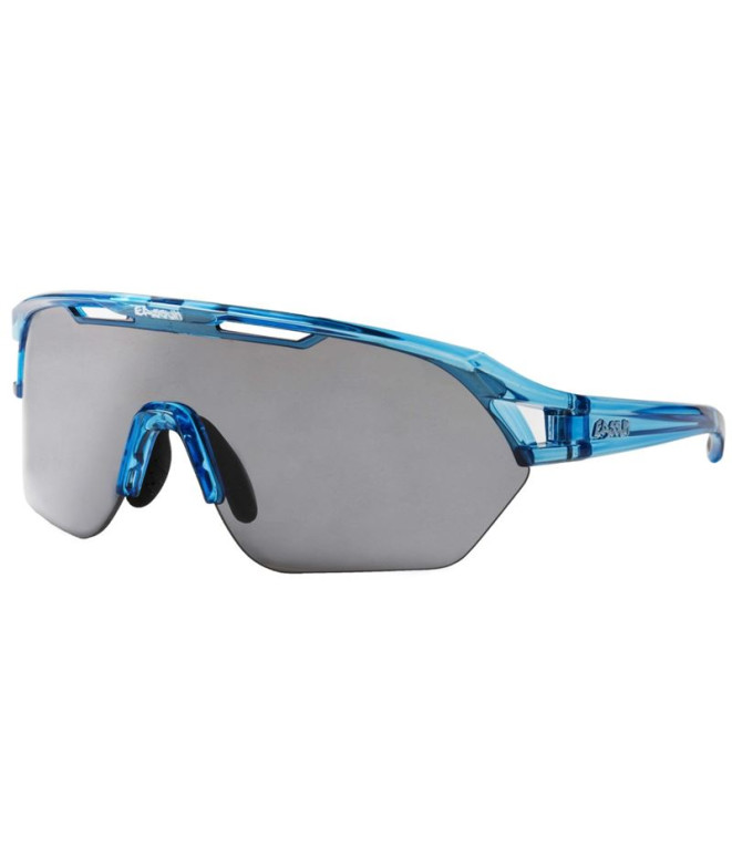 Lunettes de soleil running de Easun Glen Bleu clair/bleu plein revo